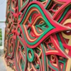 10 Layer Abstract Mandala Wall Decor Detailed Closeup
