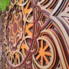 8 Layer Mdf Geometric Mandala Closeup