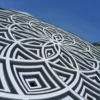 Center Focused Mandala Wall Art Closeup