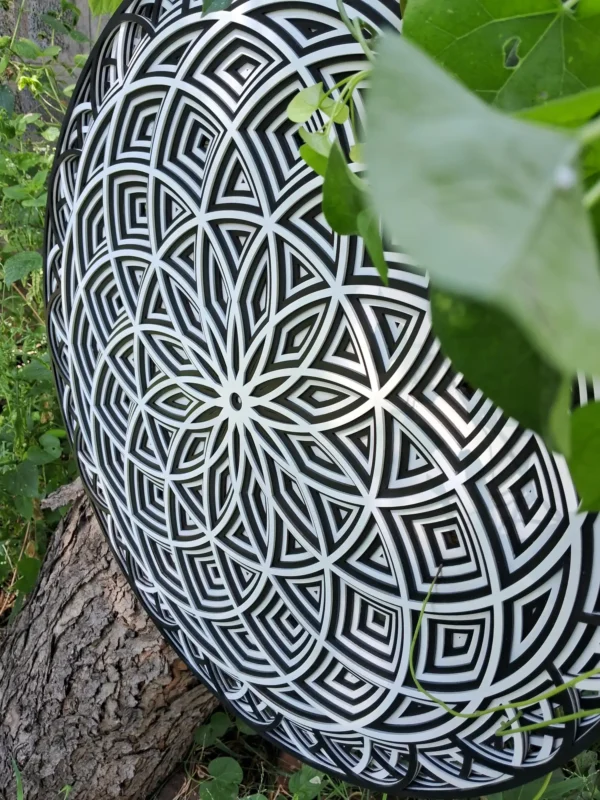 Custom Geometric Mdf Mandala Home Decoration