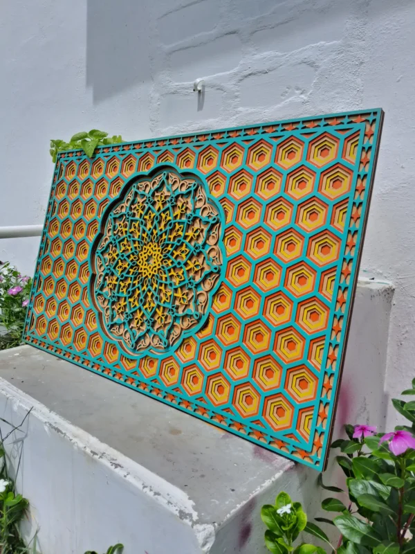 Dreamframe horizontal wall art display 2