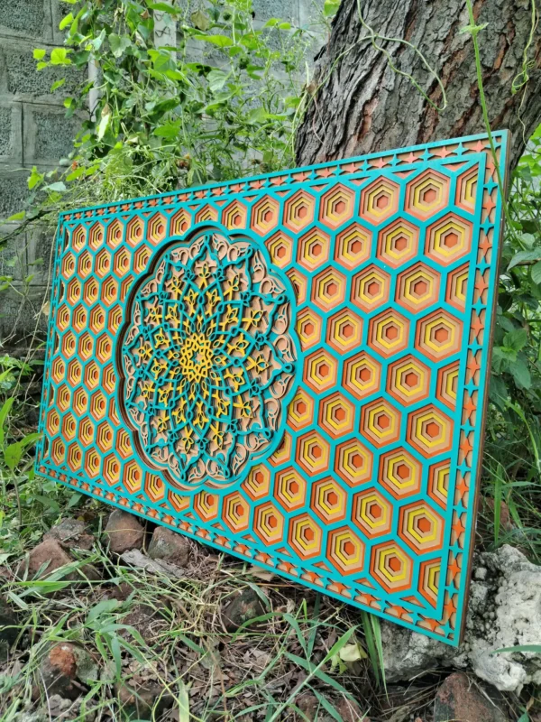 Laser cut mdf art dreamframe 2