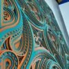 Mandala Mdf Wall Piece Closeup