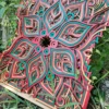 Modern Zen Inspired Mdf Wall Art Angle View