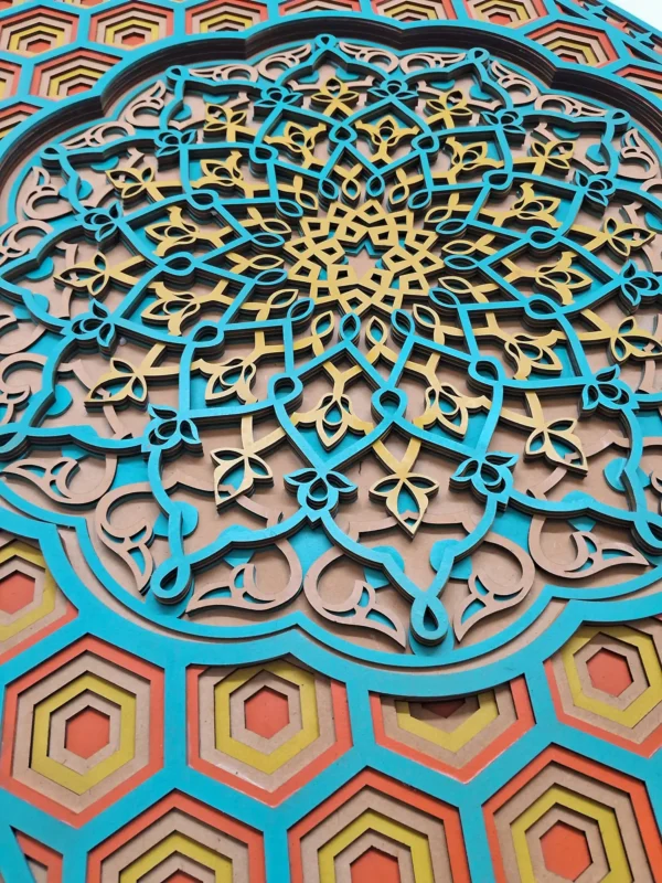 Premium mdf wall art dreamframe closeup 1