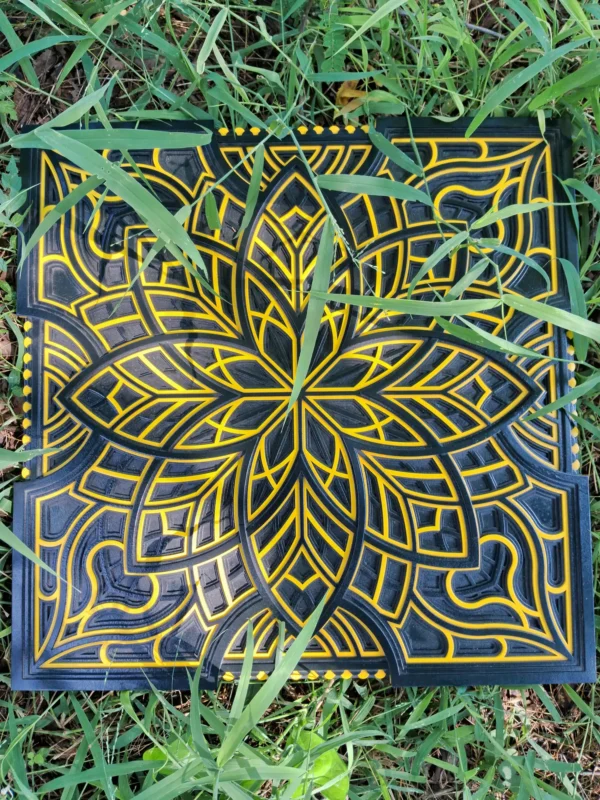 Versatile Square Mandala Wall Art