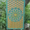 Vertical mdf mandala wall art 2