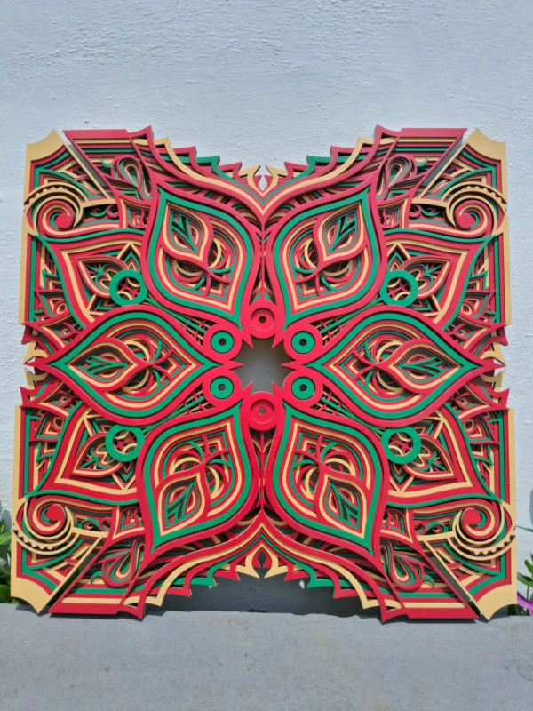 Zen Prism Premium Wall Art Front view