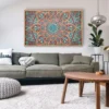 Divine Ray Custom Mdf Mandala Wall Sculpture Art