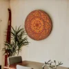 Soul Circle Mdf Sculpture Wall Art cross View