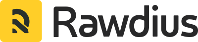 Rawdius with logo