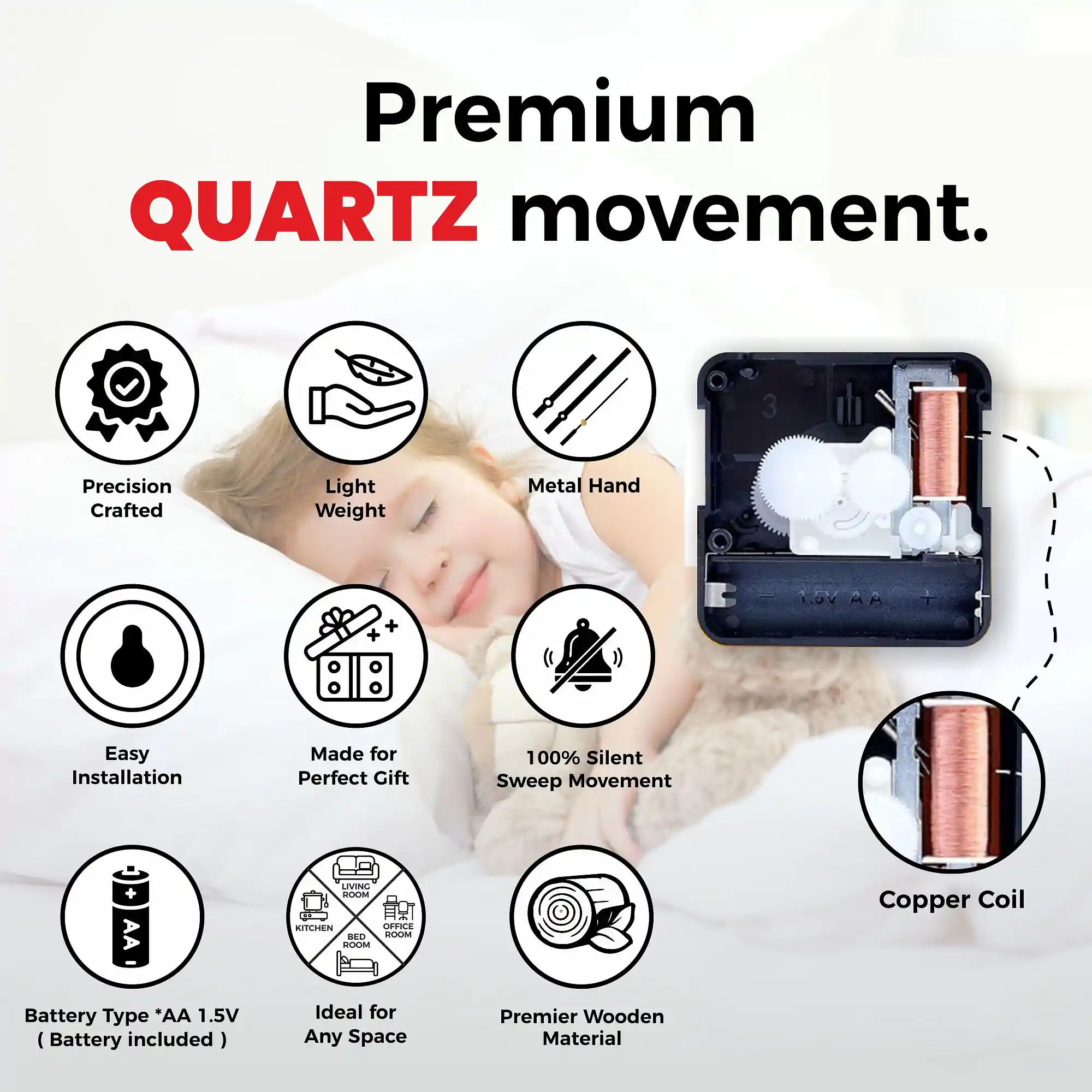 Rawdius quartz movement highlights Rawdius quartz movement highlights