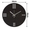 rawdius 30cm black geometric clock size guide RAW 02 WC Other 4 rawdius 30cm black geometric clock size guide RAW 02 WC Other 4