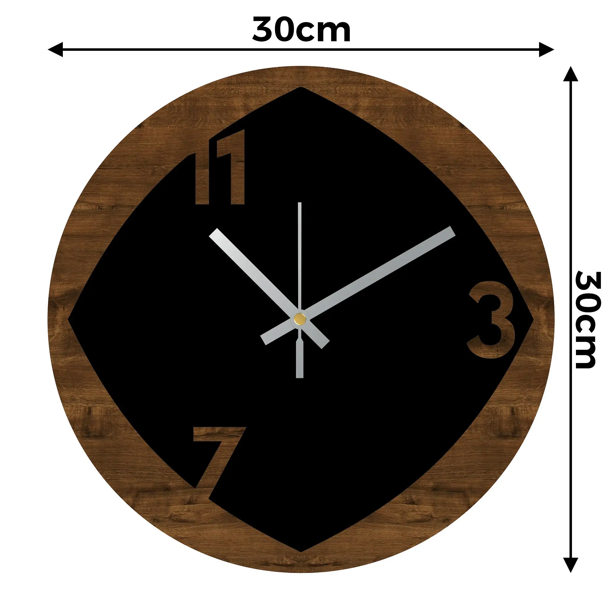 rawdius 30cm diamond clock dimensions RAW 11 WC Other 2