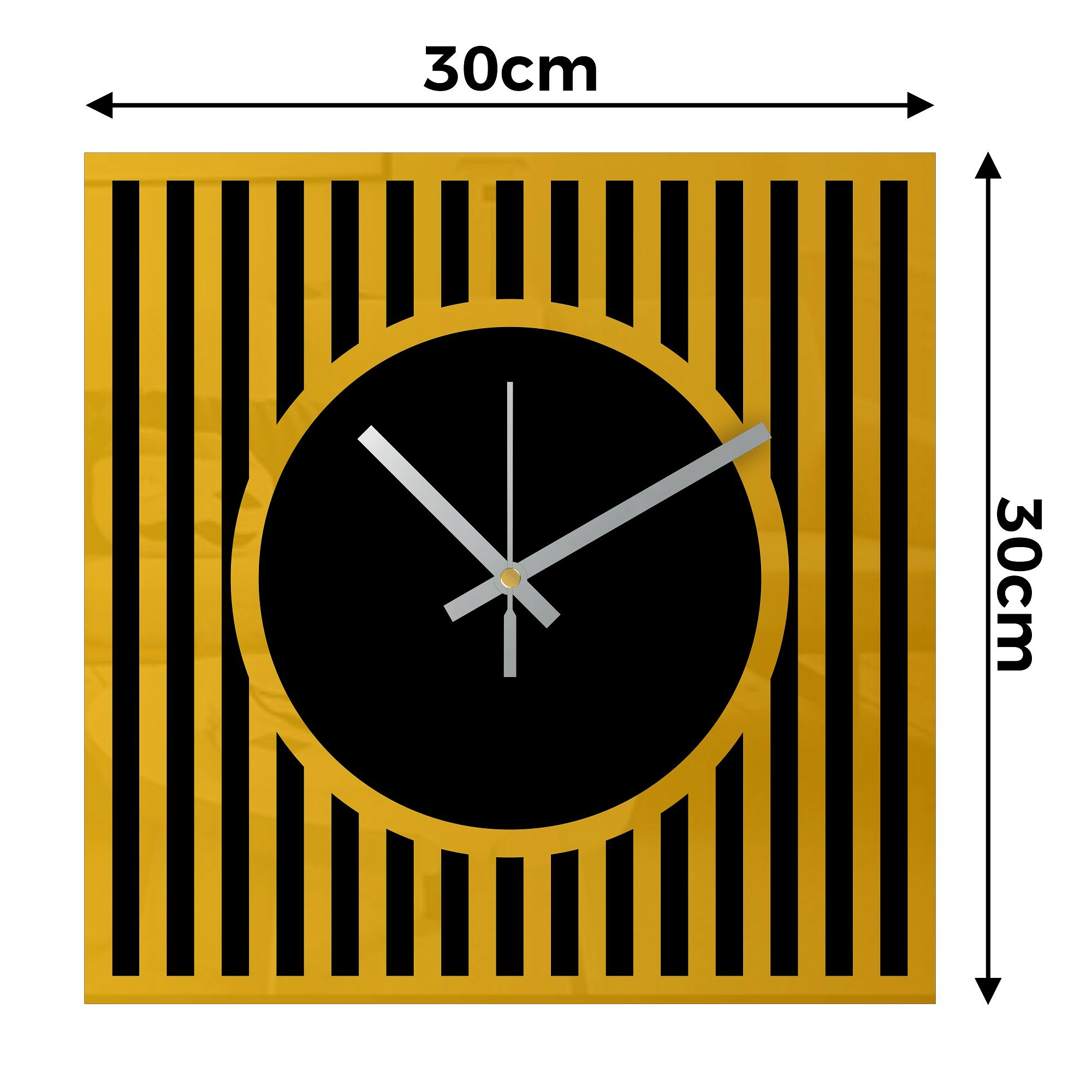 rawdius 30cm square gold clock dimensions RAW 14 WC Other 2 rawdius 30cm square gold clock dimensions RAW 14 WC Other 2