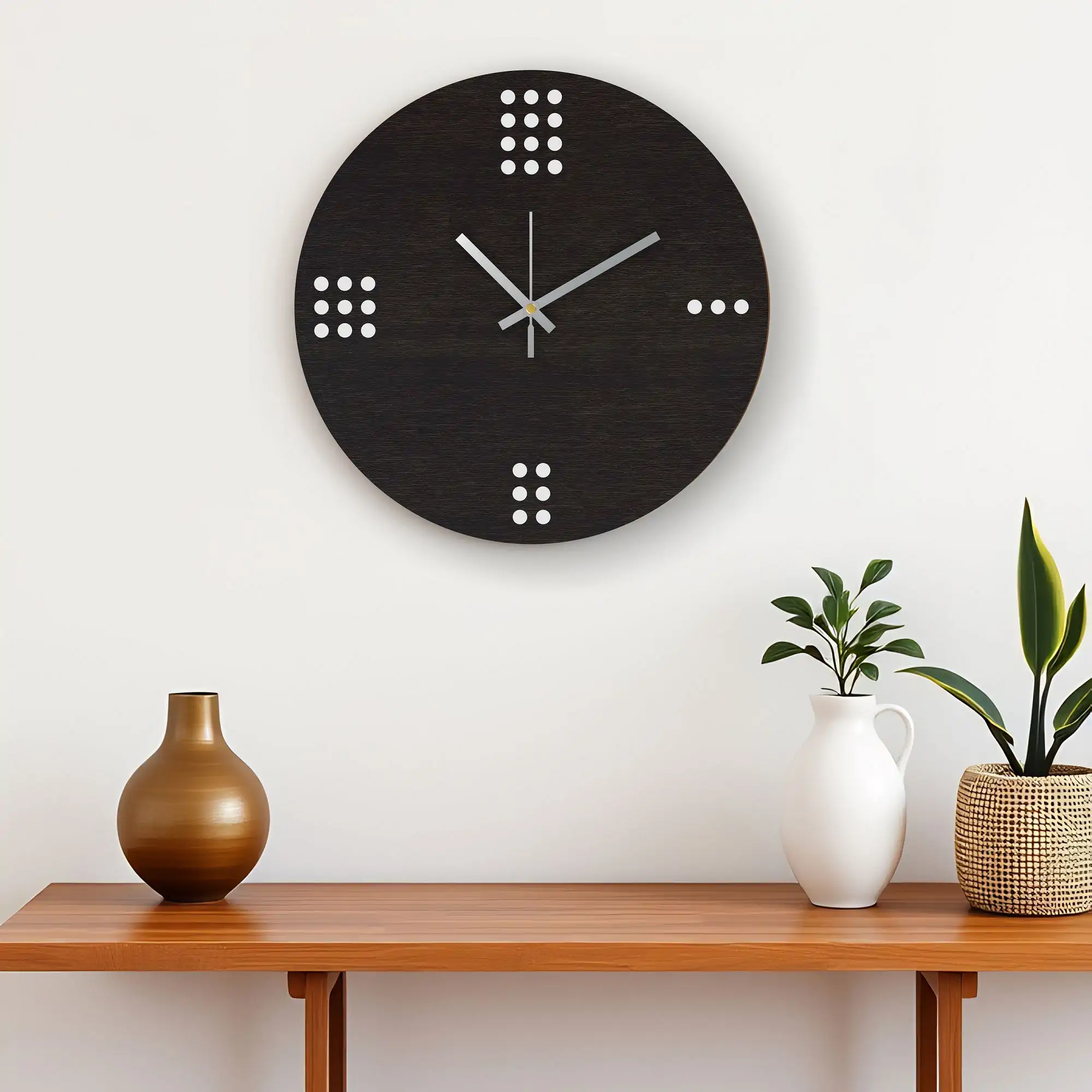 rawdius black textured wood clock side angle RAW 02 WC Other 3 rawdius black textured wood clock side angle RAW 02 WC Other 3