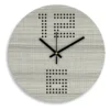 rawdius grey textured pixel dot wall clock main RAW 06 WC Main