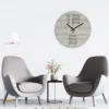 rawdius modern grey digital style clock living room RAW 06 WC Other 1