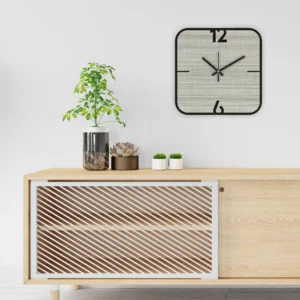 rawdius square grey textured wall clock main RAW 10 WC Main