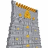 South Indian Tiruchendur Gopuram Detailed Top Part